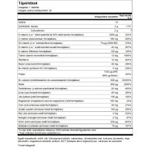 CelebrateONE 45 MG VASAT tartalmazó trópusi gyümölcs ízű multivitamin rágótabletta