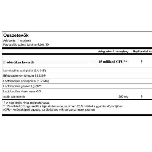 Celebrate Balance probiotikum + prebiotikum kapszula