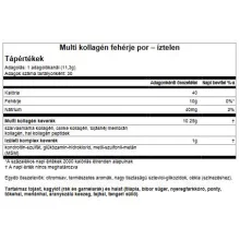 Multi KOLLAGÉN fehérjepor - Ízesítetlen